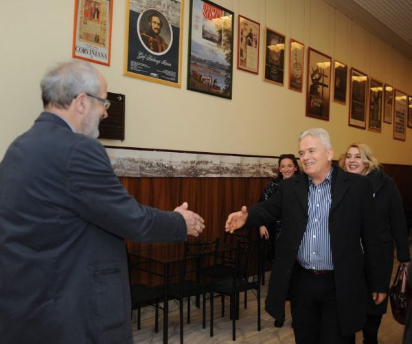NLM DIRECTOR BOGIĆ RAKOČEVIĆ VISITED NATIONAL LIBRARY OF HUNGARY IN BUDAPEST
