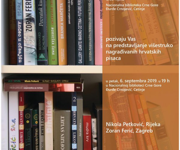 LITERARY EVENING “OD UČKE GORE DO CRNE GORE”