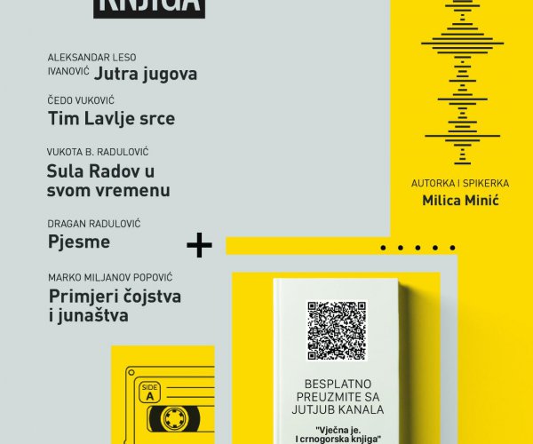 PET AUDIO KNJIGA OBJAVLJENO U OKVIRU PROJEKTA