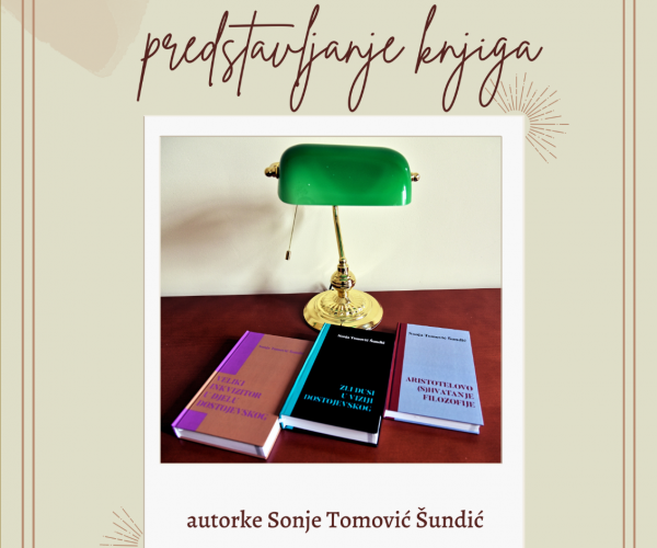 PROMOCIJA NAJNOVIJIH KNJIGA SONJE TOMOVIĆ ŠUNDIĆ U NBCG „ĐURĐE CRNOJEVIĆ“
