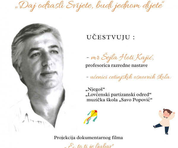 RECITAL HOUR DEDICATED TO DRAGAN RADULOVIĆ “COME ON, WORLD OF ADULTS, BE A CHILD ONCE”