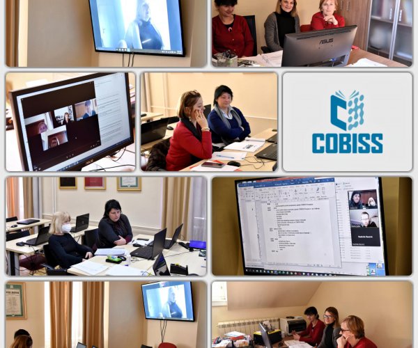 TRAINING FOR FUTURE LECTURERS FOR COBISS COURSES AT NLM