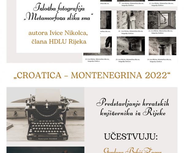 PRESENTATION OF CROATIAN CULTURAL CREATORS FROM RIJEKA IN NLM, SEPTEMBER 29