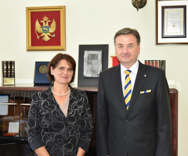 H. E. OLEH HERASYMENKO, AMBASSADOR OF UKRAINE TO MONTENEGRO, VISITED NLM