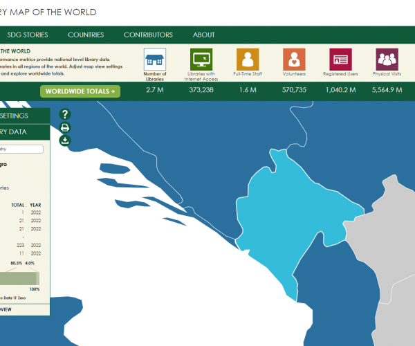 MONTENEGRIN LIBRARIES ON THE IFLA LIBRARY MAP OF THE WORLD