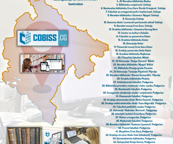 NORMATIVE CONTROL OF PERSONAL NAMES IMPLEMENTED IN THE COBISS.CG LIBRARY-INFORMATION SYSTEM